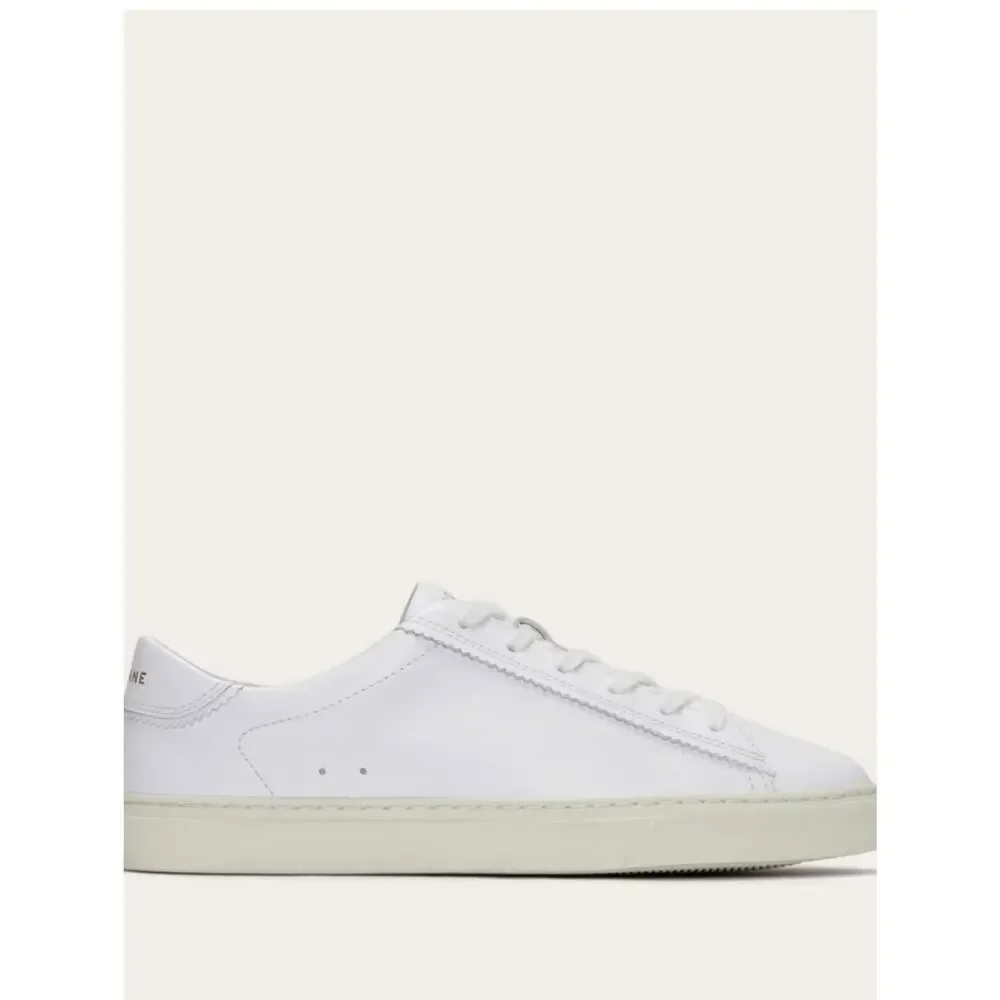 NEW Everlane The Day Low Top White Leather Sneaker Shoes Womens Size 10